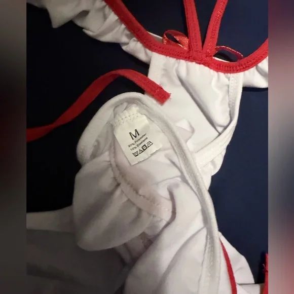 Sexy Naughty Nurse Lingerie (m) New - Picture 6 of 9